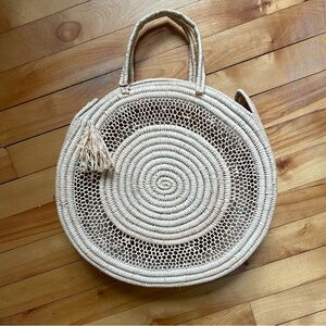 Round Straw Bag